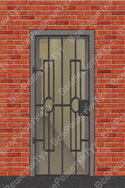 Решетчатая дверь модель №26 Решетчатая дверь модель №26